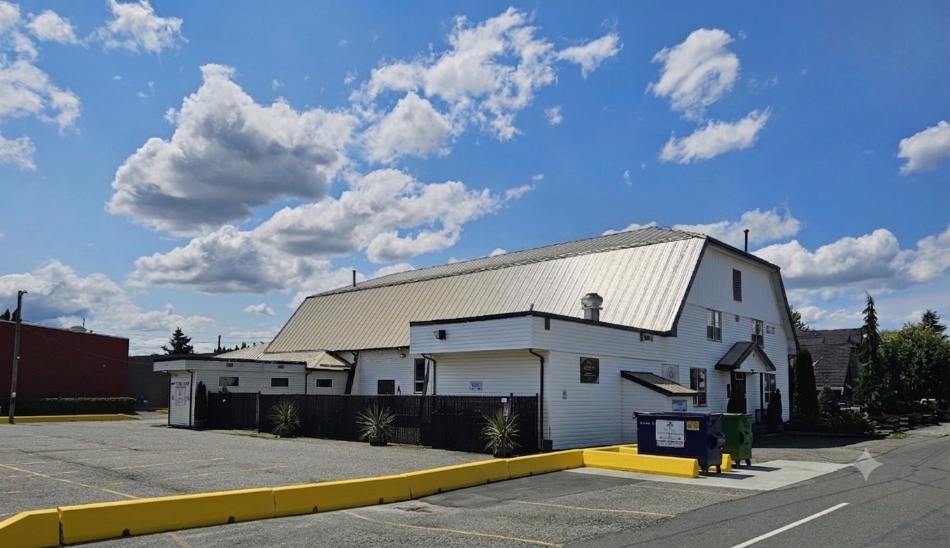 Matsqui Community Hall — entrance near the firehall